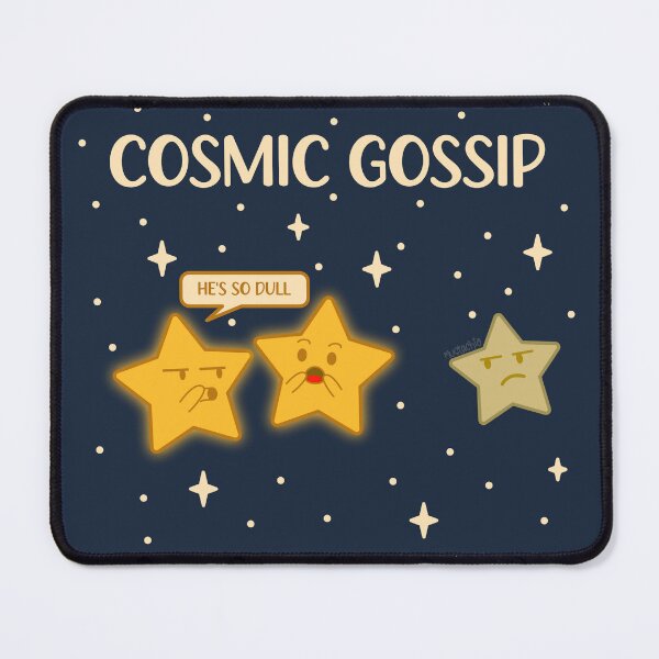 Item preview, Cosmic Gossip designed and sold by Mustachio-Draws.