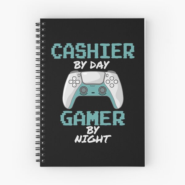 Item preview, Funny Cashier By Day Gamer By Night designed and sold by LifeGoods103.