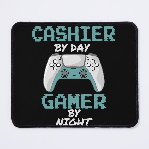 Item preview, Funny Cashier By Day Gamer By Night designed and sold by LifeGoods103.
