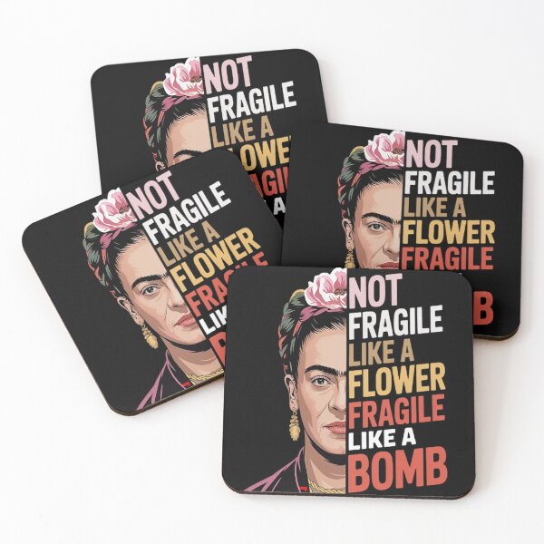 Item preview, Boldly Unfold Not Fragile Like A Flower Fragile Like A Bomb designed and sold by CottonCandyPrin.
