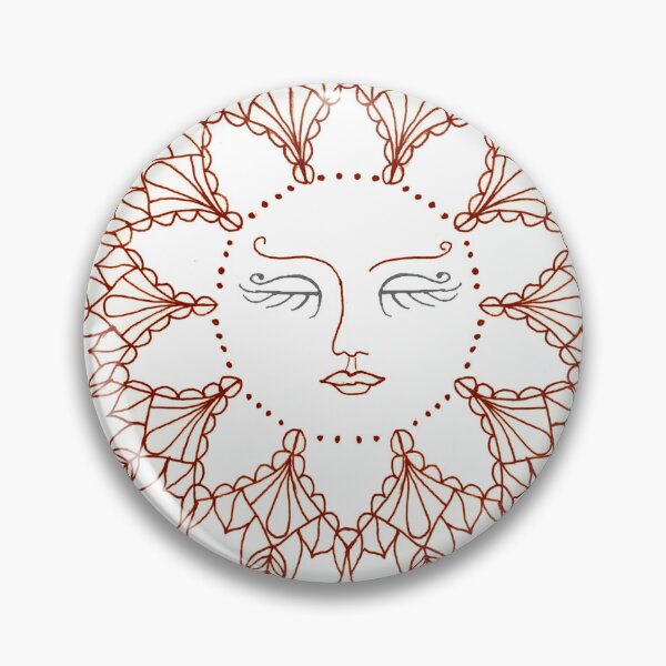 Item preview, Botanical Sun mandala designed and sold by mialunadesign.