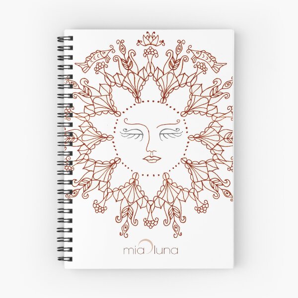 Item preview, Botanical Sun mandala designed and sold by mialunadesign.