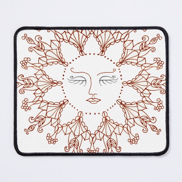 Item preview, Botanical Sun mandala designed and sold by mialunadesign.