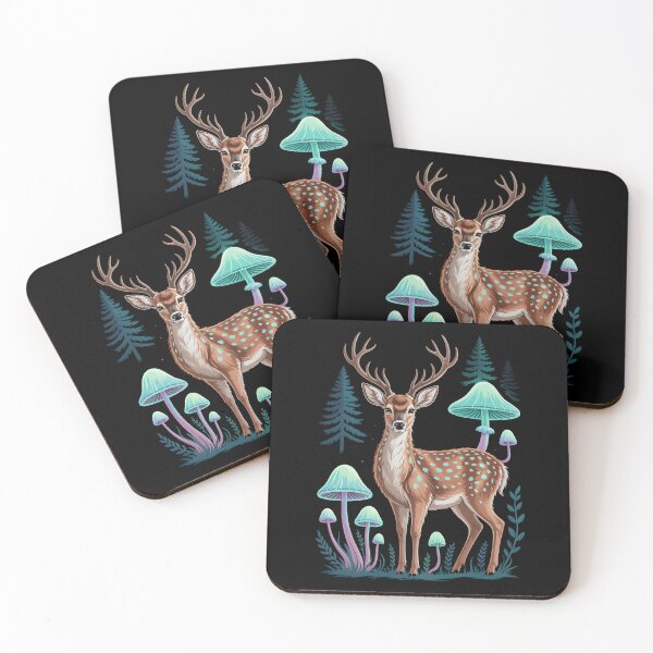 Item preview, Glow Deer Forest designed and sold by SignumShop.