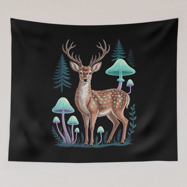 Item preview, Glow Deer Forest designed and sold by SignumShop.