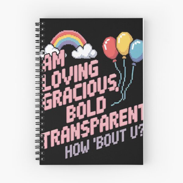 Item preview, Am Loving Gracious Bold Transparent How Bout U designed and sold by mandiana.