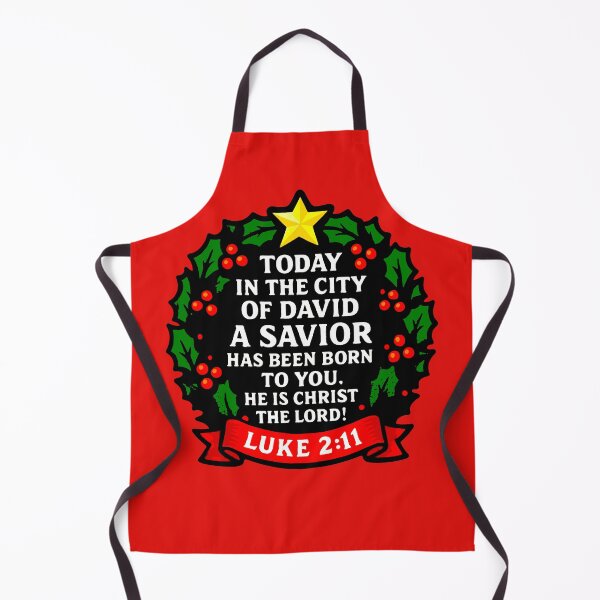 Item preview, Luke 2:11 Today in the city of David a Savior has been born to you designed and sold by plushism.