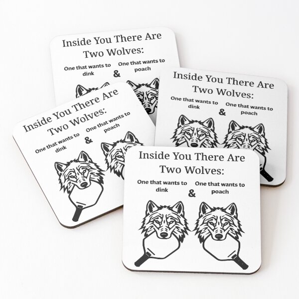 Item preview, Pickleball Wolves designed and sold by LettuceChopper.