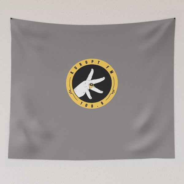 Item preview, KURUPT-FM-108.9-ORIGINAL-LOGO designed and sold by DennisBecker.
