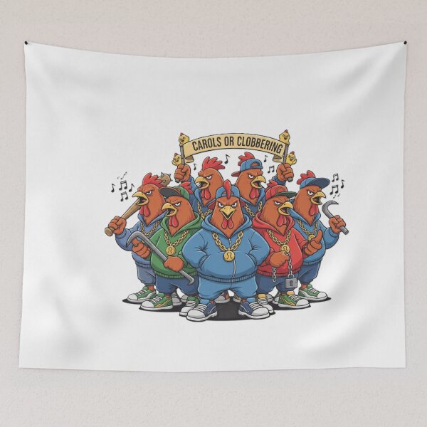 Item preview, Chicken Thugget Carols or Clobbering? designed and sold by ChickenThuggets.