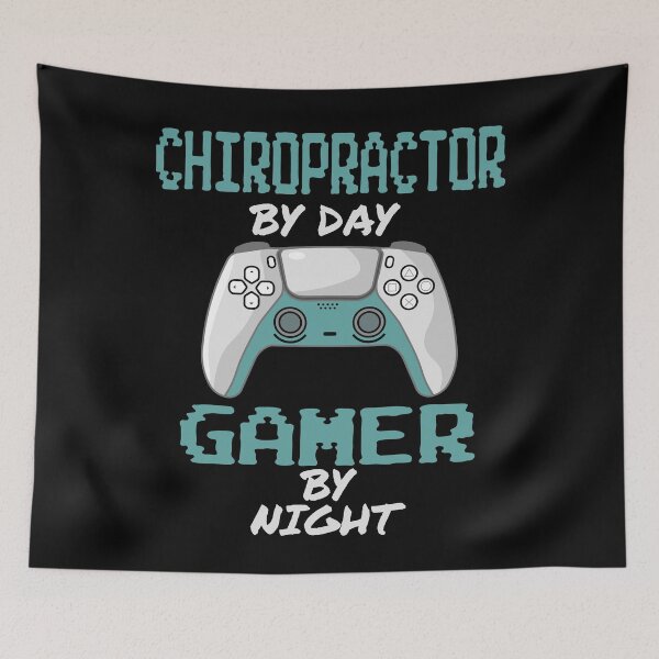 Item preview, Funny Chiropractor By Day Gamer By Night designed and sold by LifeGoods103.