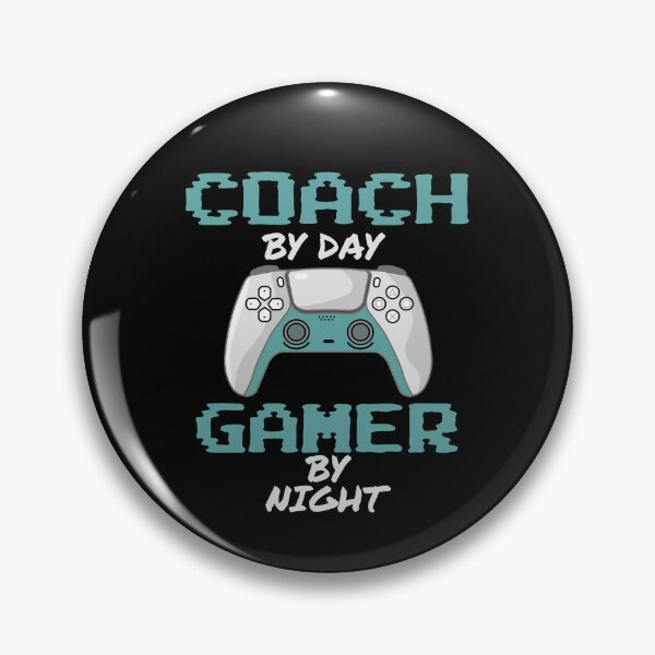 Item preview, Funny Coach By Day Gamer By Night designed and sold by LifeGoods103.