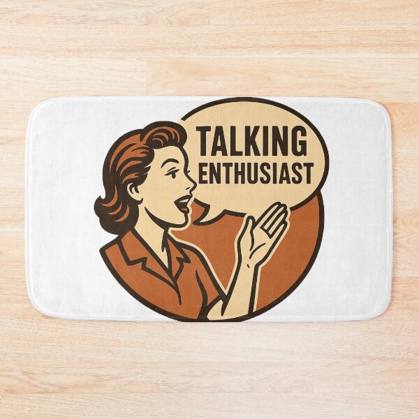 Item preview, Talking Enthusiast  designed and sold by hawkie.