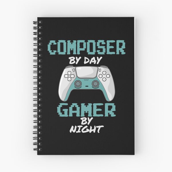Item preview, Funny Composer By Day Gamer By Night designed and sold by LifeGoods103.