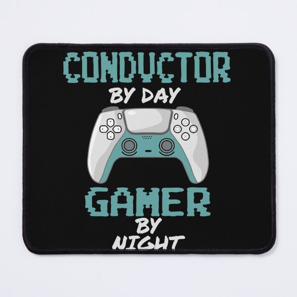 Item preview, Funny Conductor By Day Gamer By Night designed and sold by LifeGoods103.