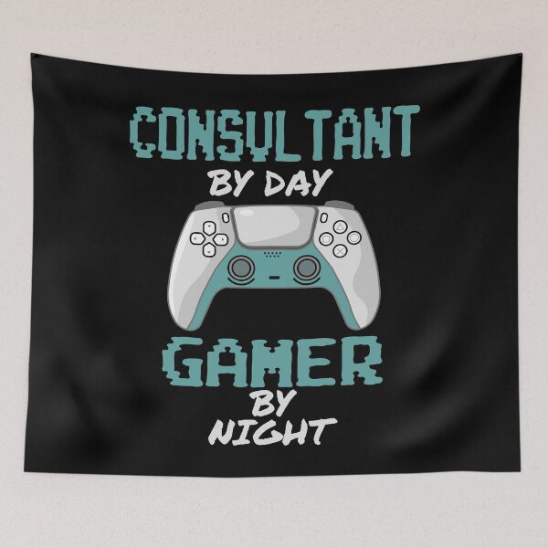 Item preview, Funny Consultant By Day Gamer By Night designed and sold by LifeGoods103.