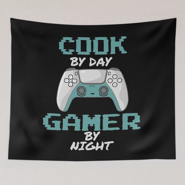 Item preview, Funny Cook By Day Gamer By Night designed and sold by LifeGoods103.