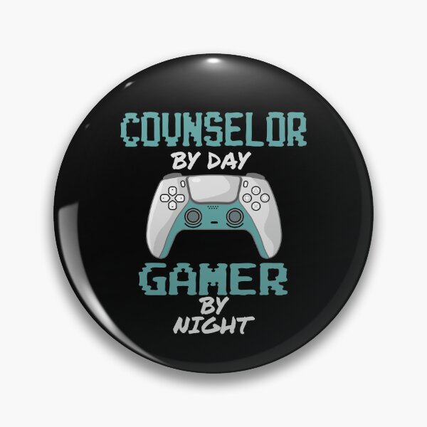Item preview, Funny Counselor By Day Gamer By Night designed and sold by LifeGoods103.