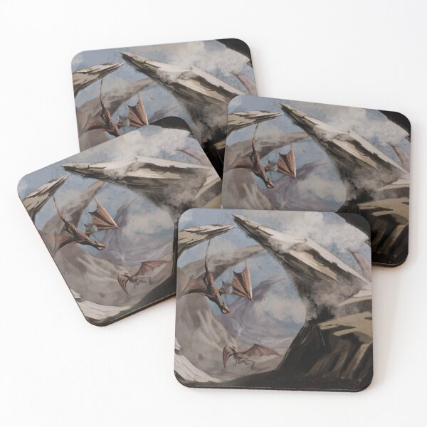 Item preview, The dragons valley — desaturated  designed and sold by Loreley Sparrow.