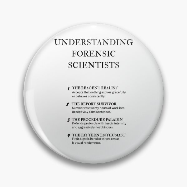 Item preview, Understanding Evidence Experts – Funny Forensic Design designed and sold by PsyFlow35.