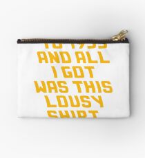Back to the Future Lousy Shirt Studio Pouch