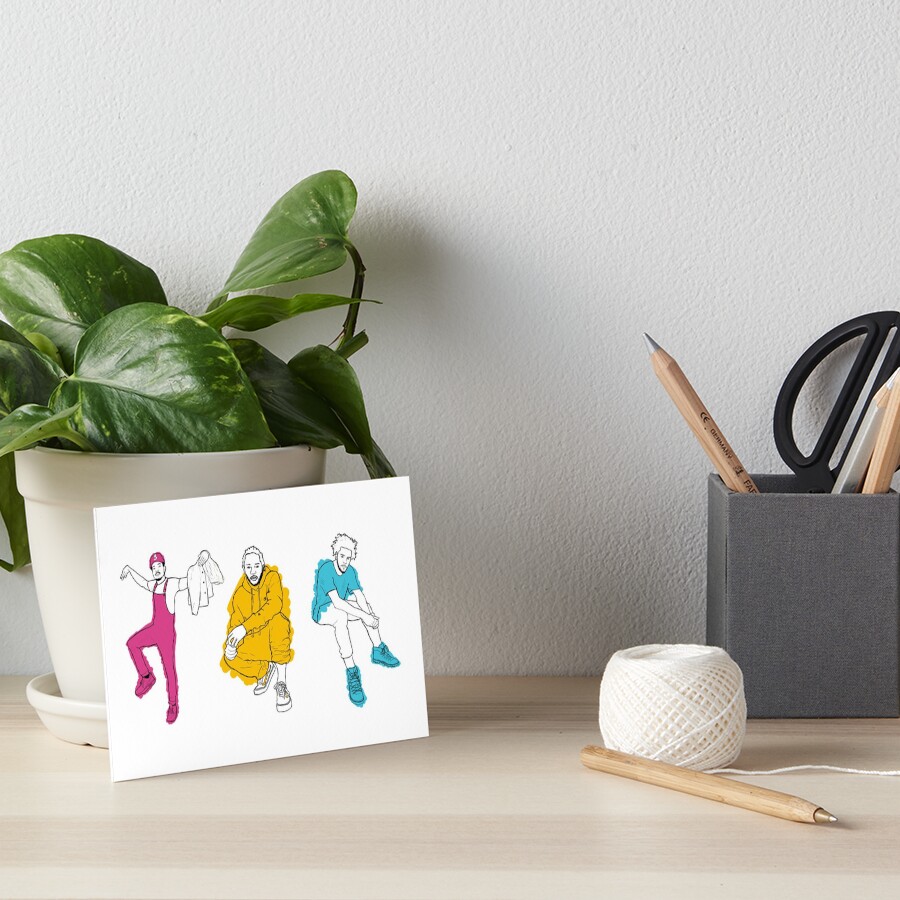 Item preview, Art Board Print designed and sold by RikiProsper.