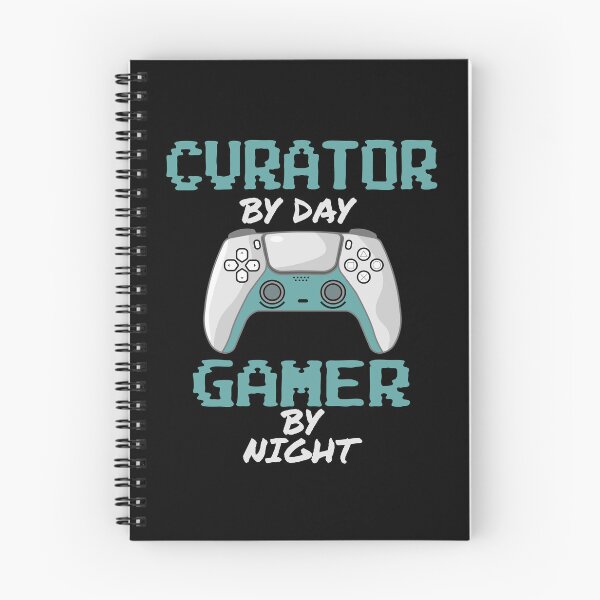 Item preview, Funny Curator By Day Gamer By Night designed and sold by LifeGoods103.