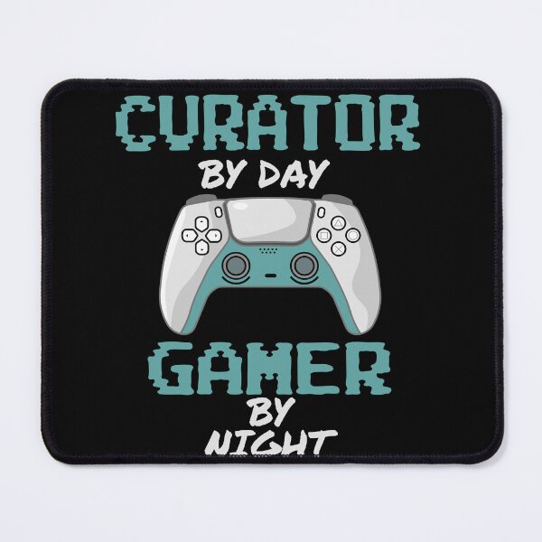 Item preview, Funny Curator By Day Gamer By Night designed and sold by LifeGoods103.