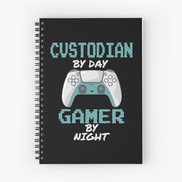 Item preview, Funny Custodian By Day Gamer By Night designed and sold by LifeGoods103.