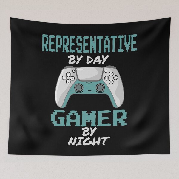 Item preview, Funny Representative By Day Gamer By Night designed and sold by LifeGoods103.