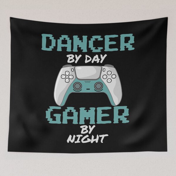 Item preview, Funny Dancer By Day Gamer By Night designed and sold by LifeGoods103.