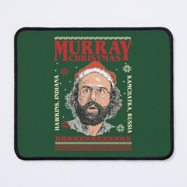 Item preview, Funny Stranger Things Christmas Murray Hawkins Ugly Xmas Sweater designed and sold by HokutoKaiStore.