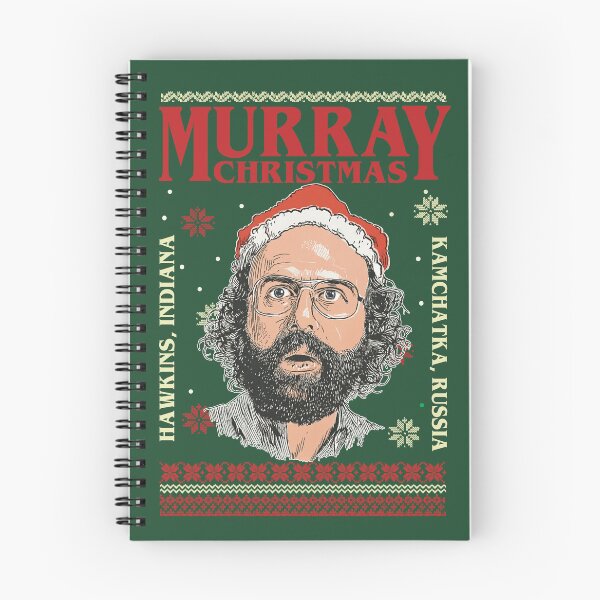 Item preview, Funny Stranger Things Christmas Murray Hawkins Ugly Xmas Sweater designed and sold by HokutoKaiStore.