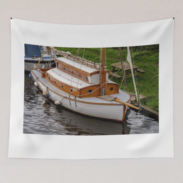 Item preview, Wooden sailing boat on the Norfolk Broads designed and sold by yackers1.