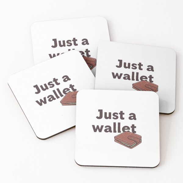 Item preview, Just a Cute Cartoon Wallet Illustration designed and sold by RED-MOUSE.