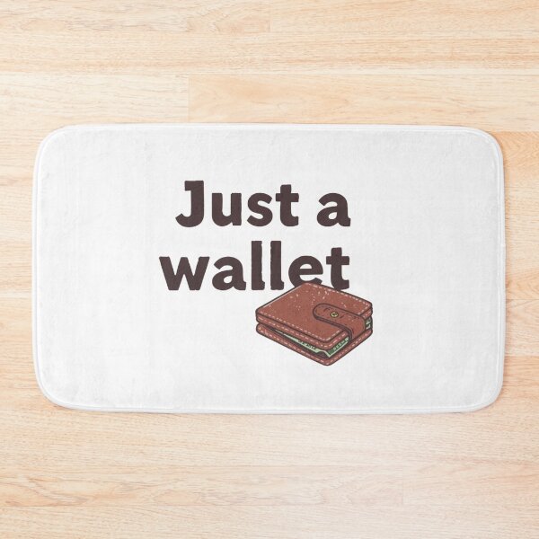 Item preview, Just a Cute Cartoon Wallet Illustration designed and sold by RED-MOUSE.
