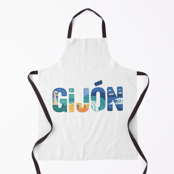 Item preview, Gijón España Scenic Letter Art - Coastal Travel Design designed and sold by CircinusStore.