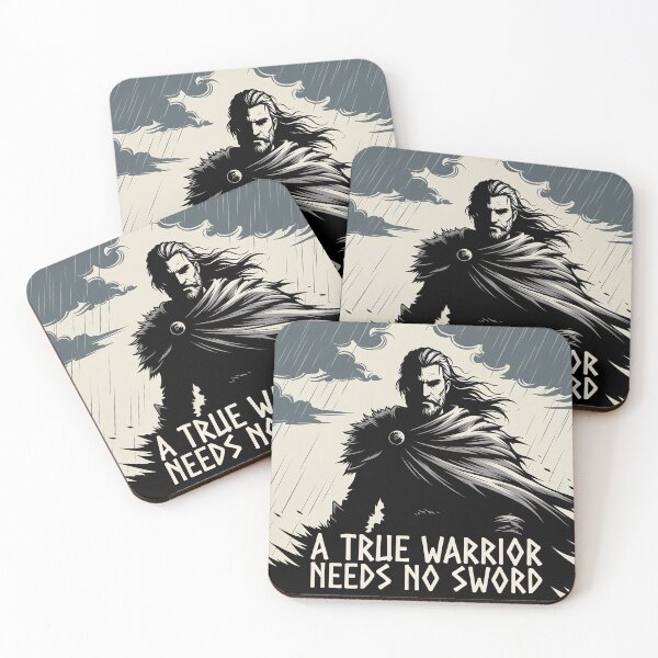 Item preview, A True Warrior Needs No Sword – Vinland Anime Quote T-Shirt designed and sold by The-Richie-Rich.