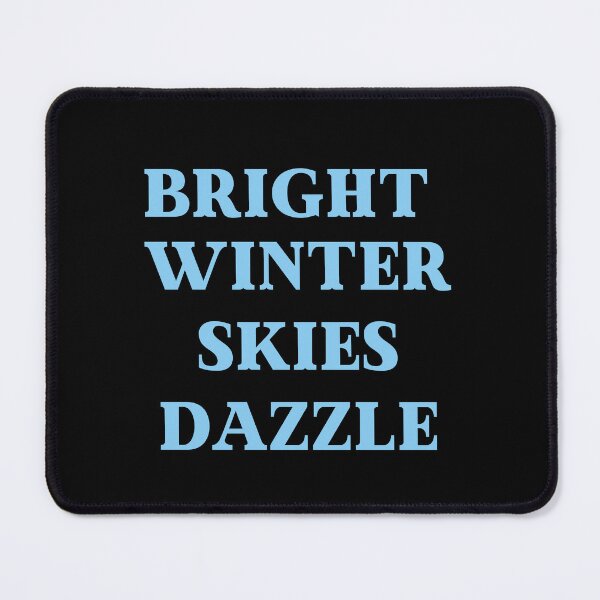 Item preview, Bright Winter Skies Dazzle designed and sold by Knowledge Kraft.