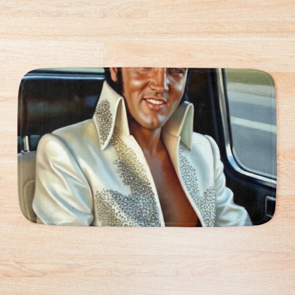 Item preview, Elvis Presley - Brooding Blue Eyes Painted Portrait designed and sold by Art's Diner.