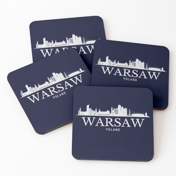 Item preview, Warsaw skyline, Warsaw Poland designed and sold by Dressyourflag.
