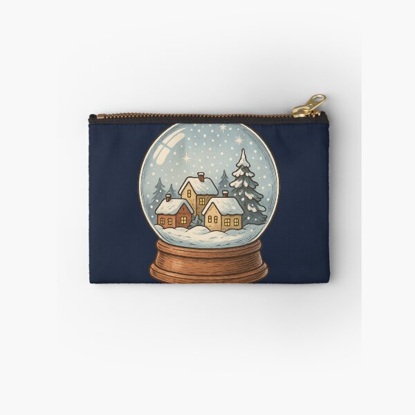 Item preview, Snow Globe Winter Village - Christmas Gift designed and sold by PunchDrop.