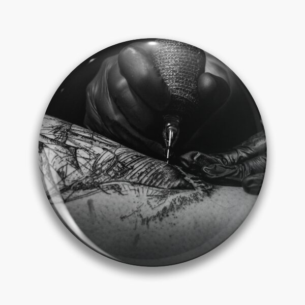 Item preview, Tattooist at work designed and sold by ConcreteRoseGB.