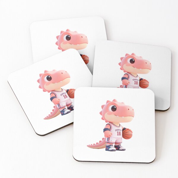 Item preview, Dino Doing Human Things - Basketball player designed and sold by HappyDino Studio.