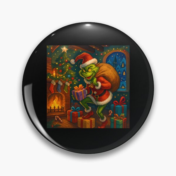 Item preview, grinch stole gifts and magic of christmas  designed and sold by zuzzelek44.