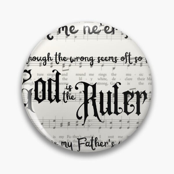 Item preview, This is my Father's World - last verse hymn designed and sold by stella literarium.