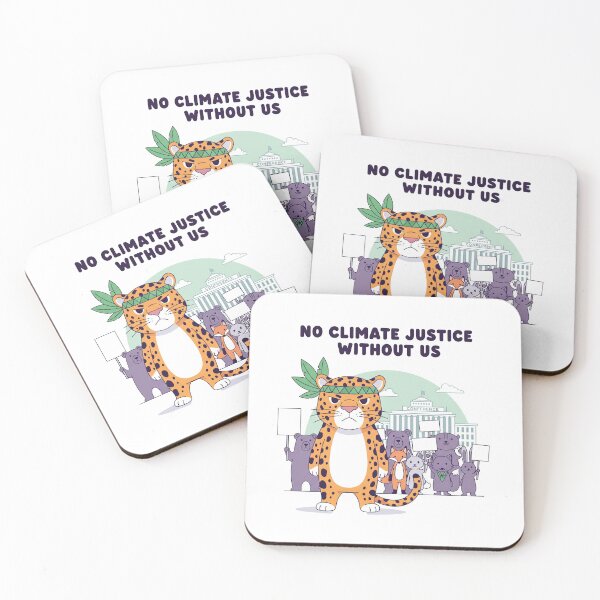 Item preview, No Climate Justice Without Us designed and sold by HypeAtlas.