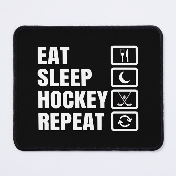 Item preview, Eat Sleep Hockey Repeat – Women’s Ice Hockey Vintage Funny Saying designed and sold by HumansStuck12.