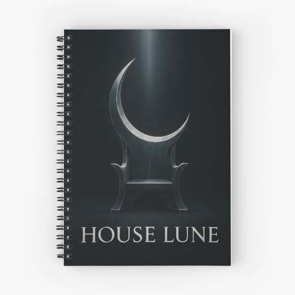 Item preview, House Lune - Red Rising themed design- moon lunar throne poster  designed and sold by MorningDragon.