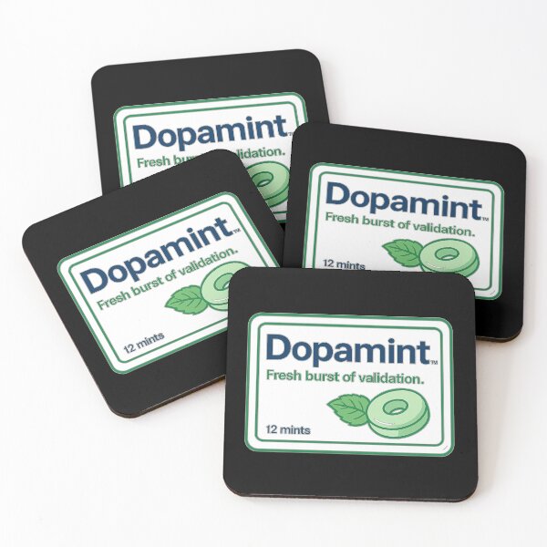 Item preview, Funny Dopamint Dopamine Humor designed and sold by pharmafeels.